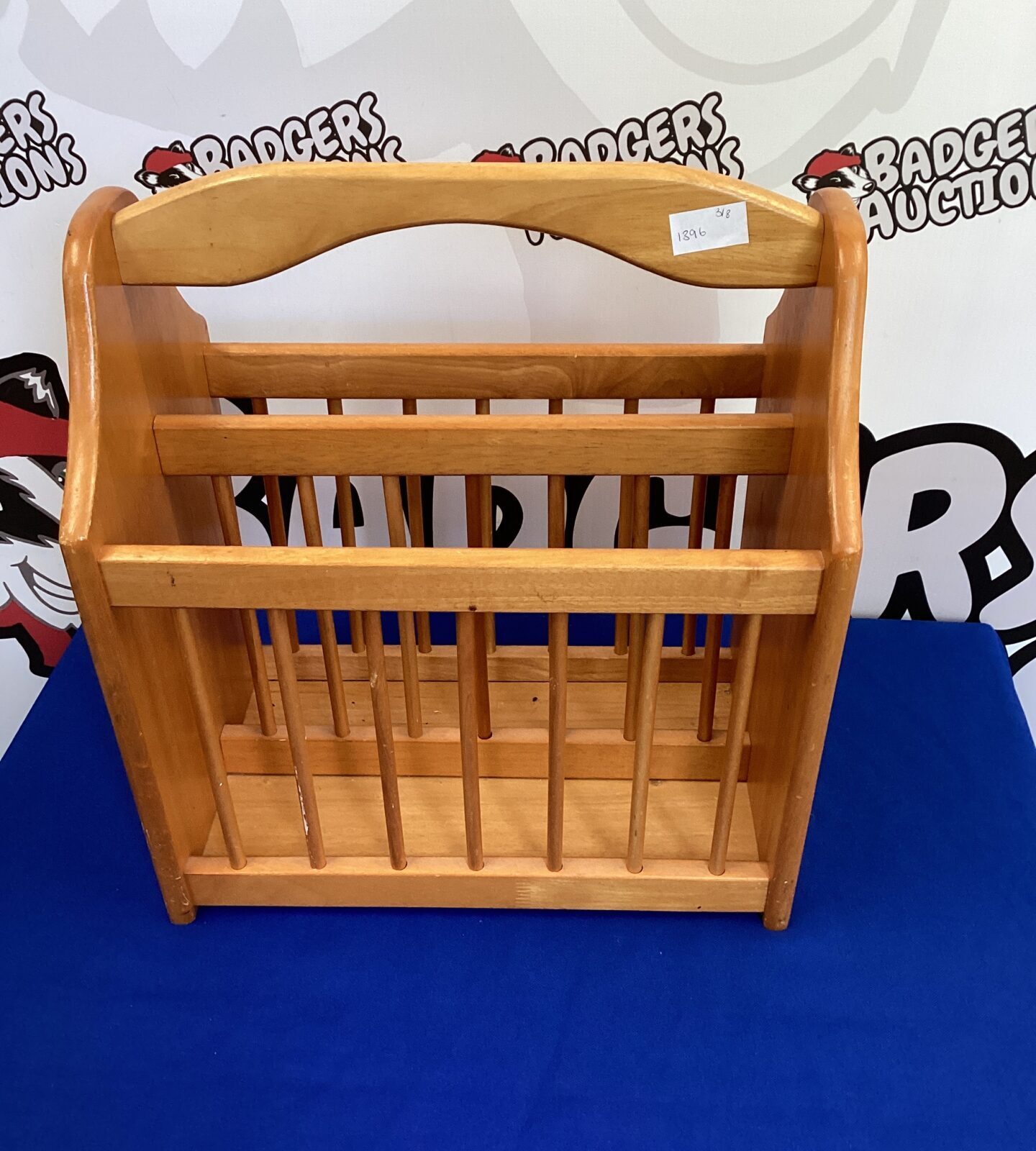 Light oak Magazine Rack
