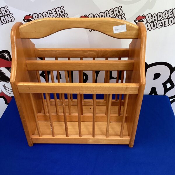 Light oak Magazine Rack
