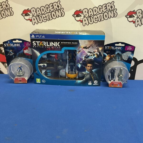 Ps4 Starlink Battle For Atlas Starter Pack With Weapon and Pilot Pack