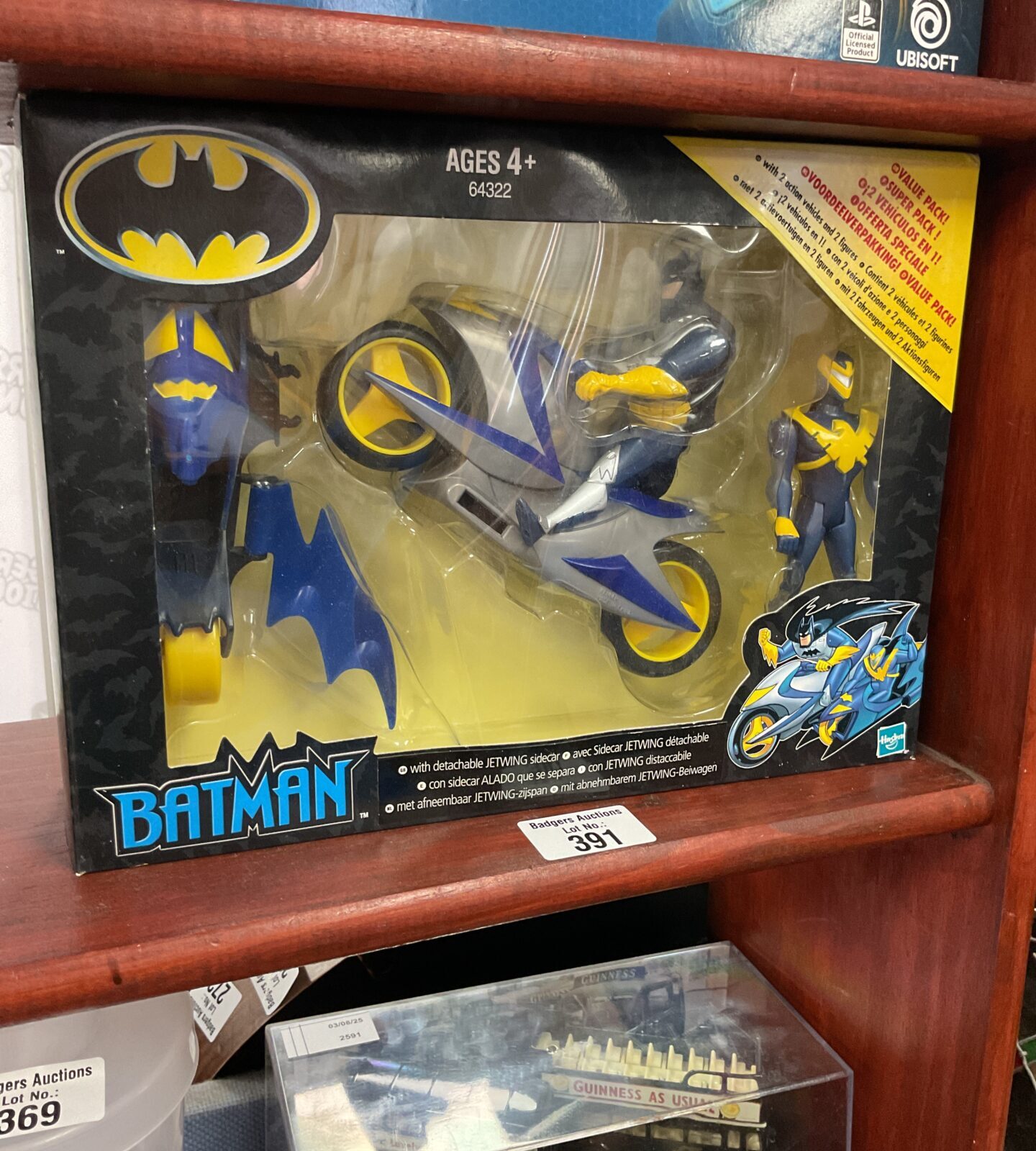 Batman kids batcycle play set