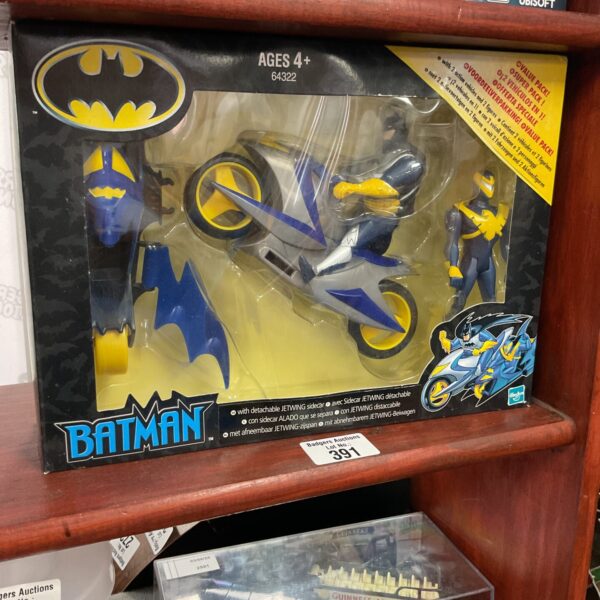 Batman kids batcycle play set
