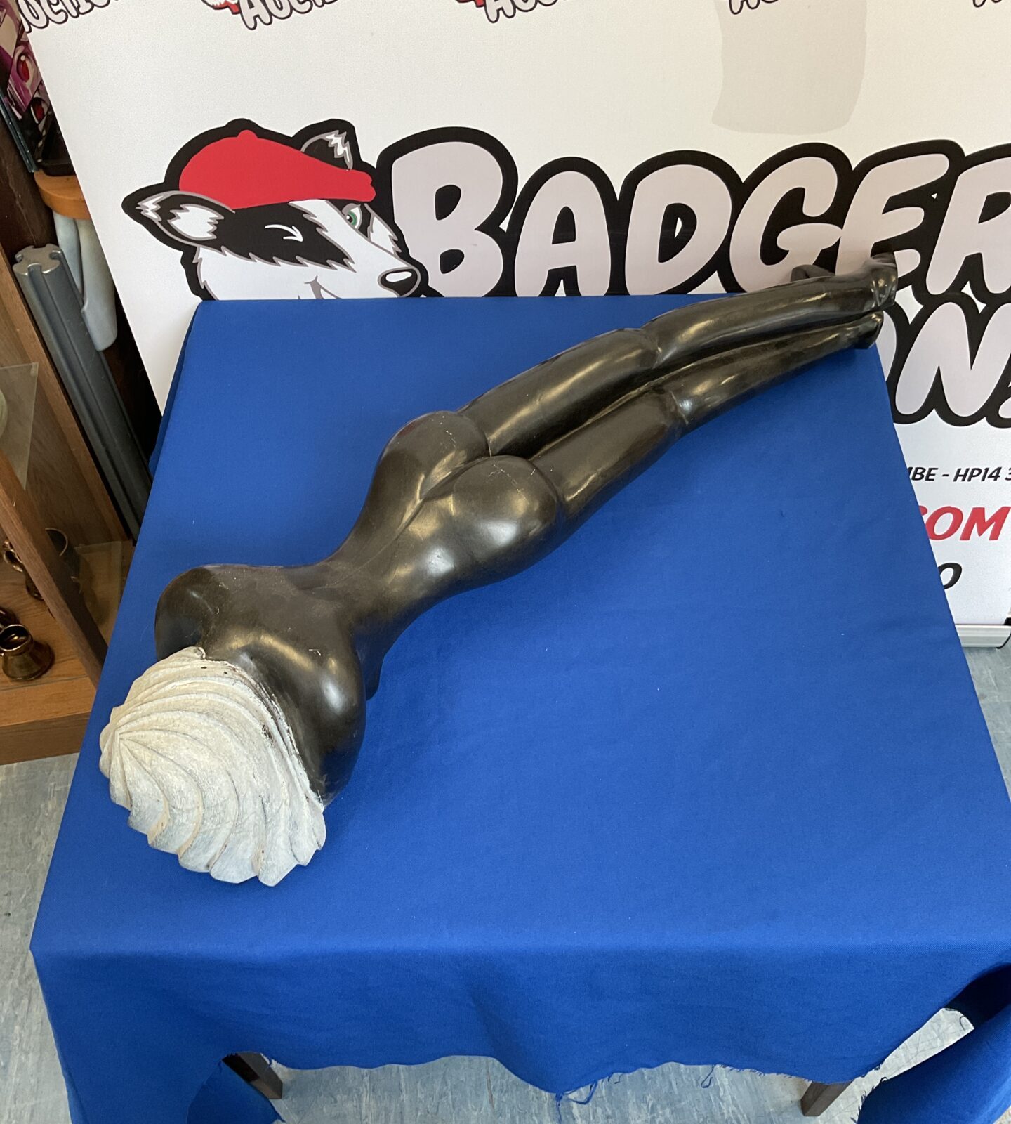 Zimbabwe shana stone carved sculpture of a nude female