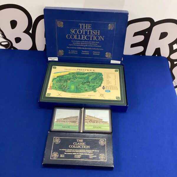 The Scottish and Race Courses Collection table mats