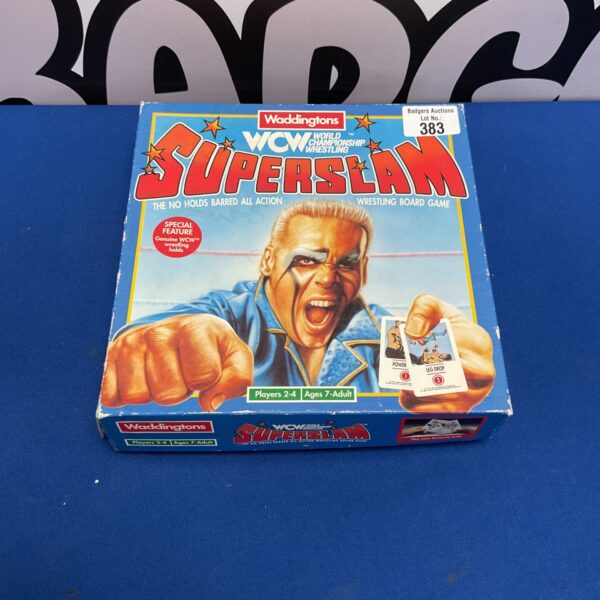 Retro Waddingtons WCW Superslam Board Game