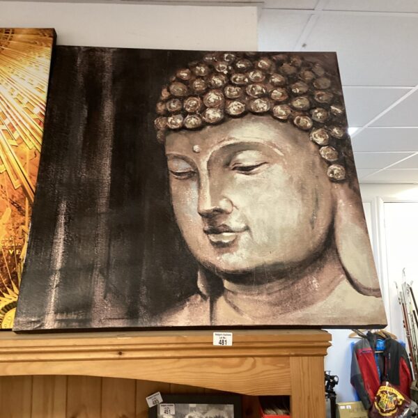 Large canvas print of Buddha