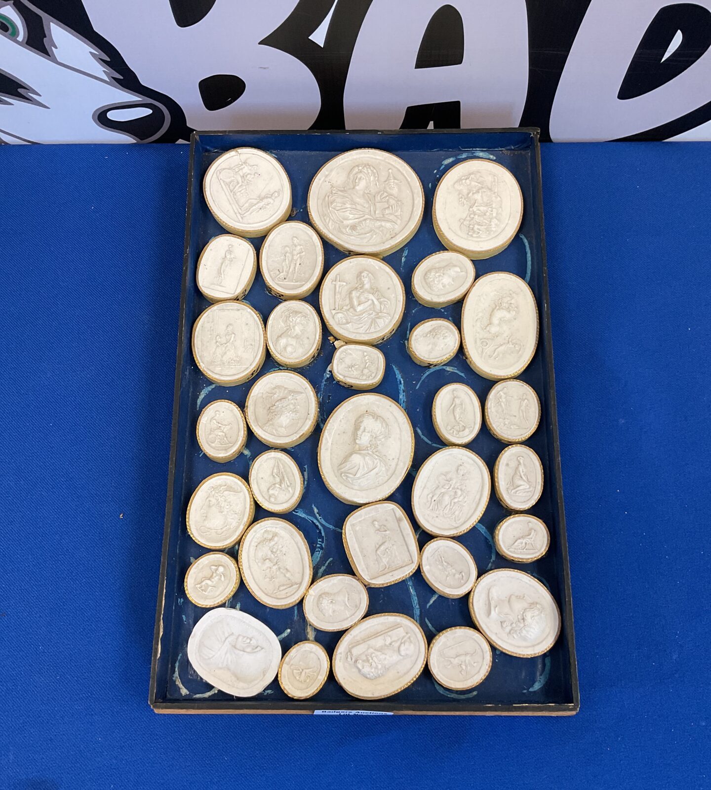 Collection of Victorian grand tour cameos