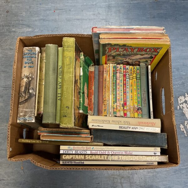 Collection of vintage children’s books including enid blyton