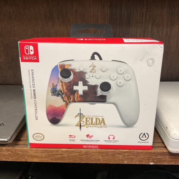 New Nintendo switch legend of zelda breath of the wild power A controller