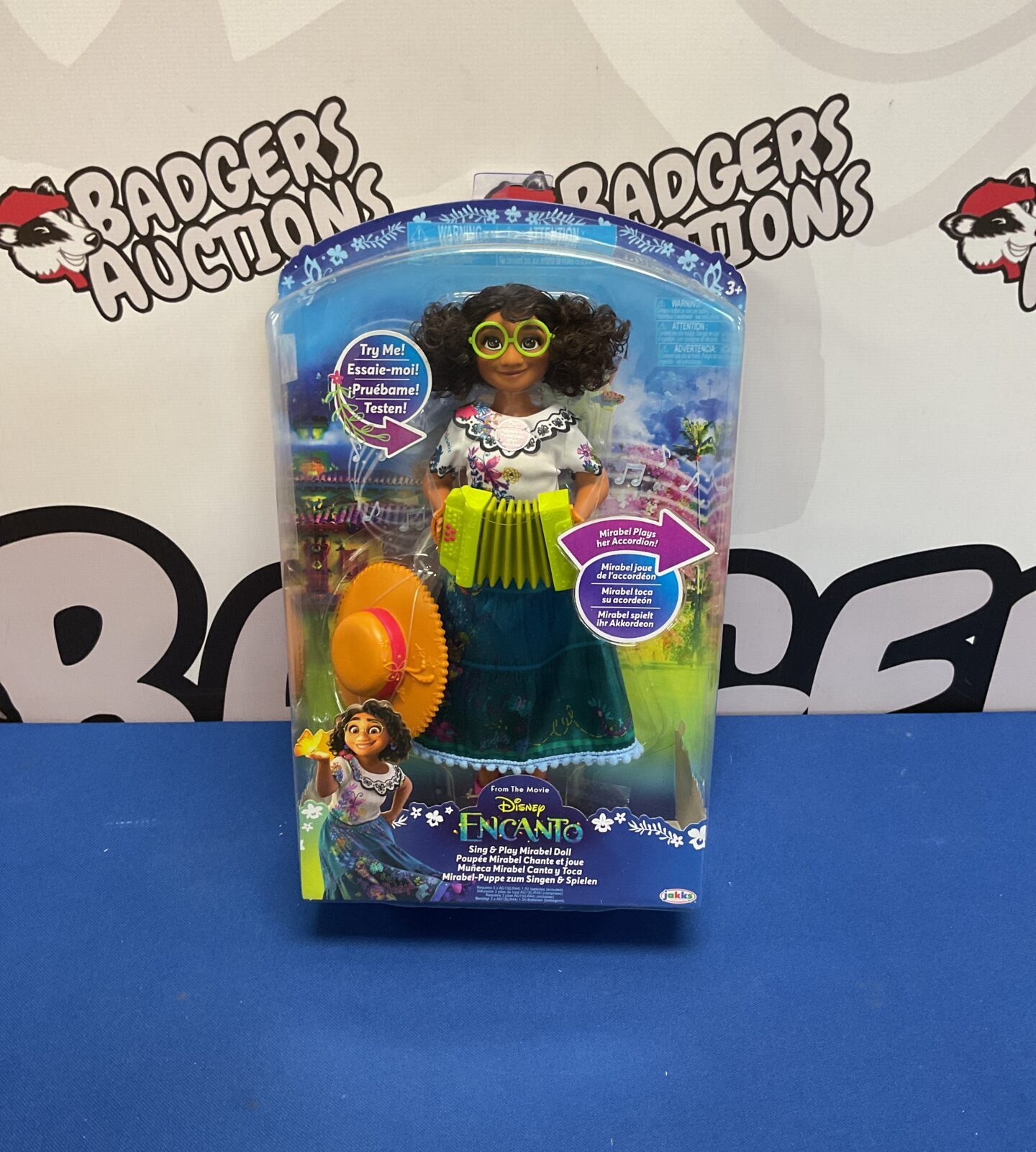 Disney Encanto boxed Mirabel Figure With Accordion