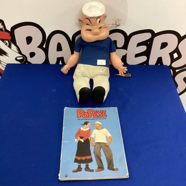 Popeye Puppet and book
