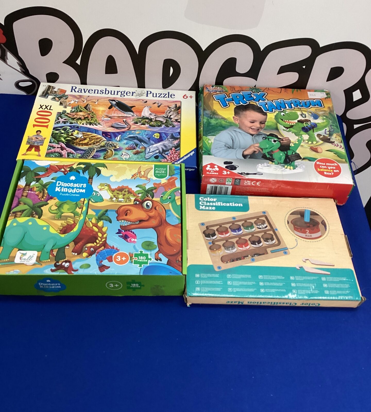 Collection of games inc T-Rex Tantrum