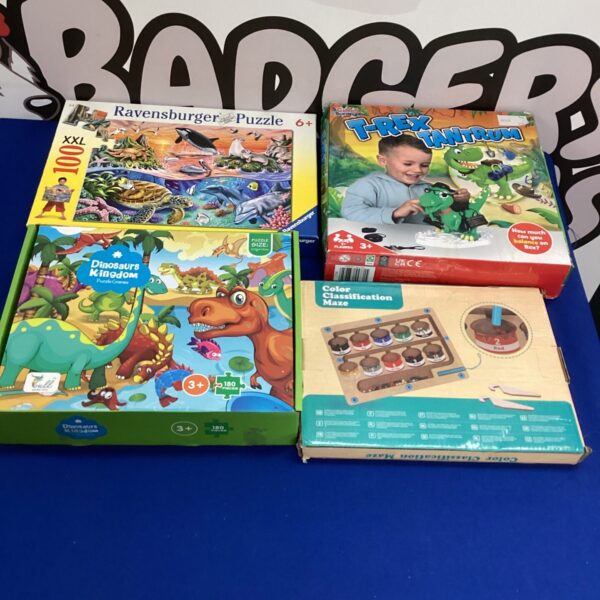 Collection of games inc T-Rex Tantrum