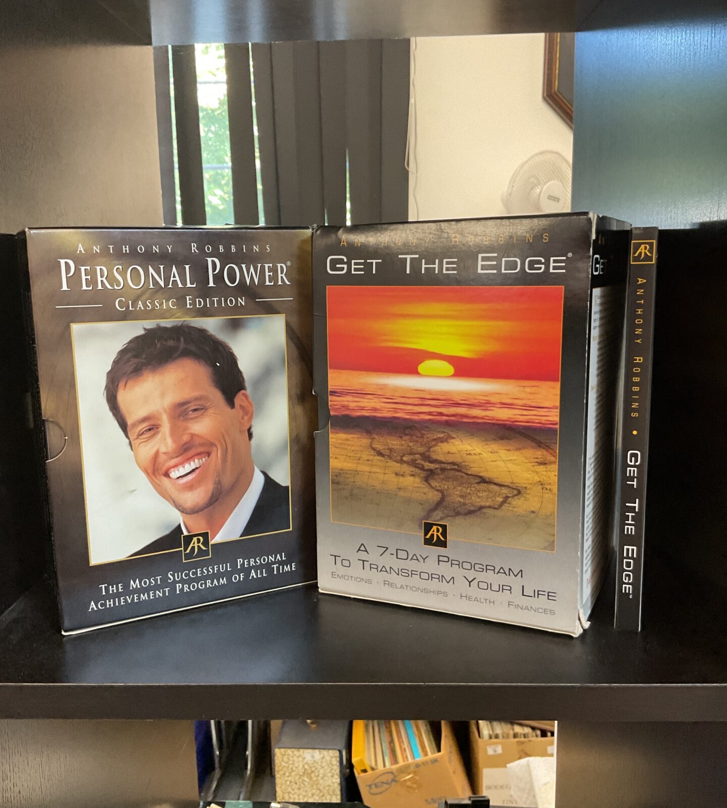 Anthony robins personal power classic edition dvd boxsets