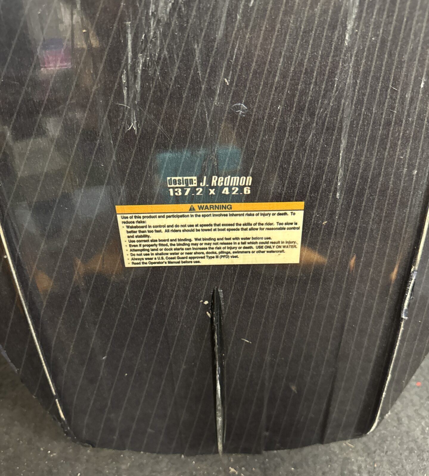Bern liquid force wake board - has cosmetic marks - Image 2