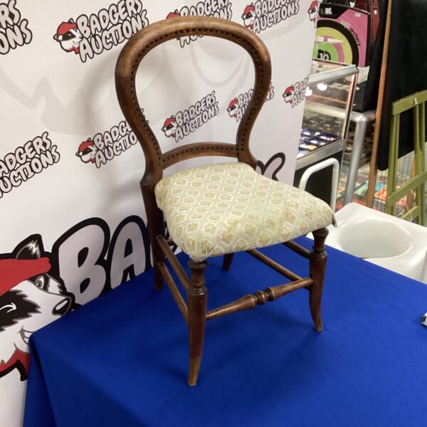 Antique Childs Balloon Back Chair