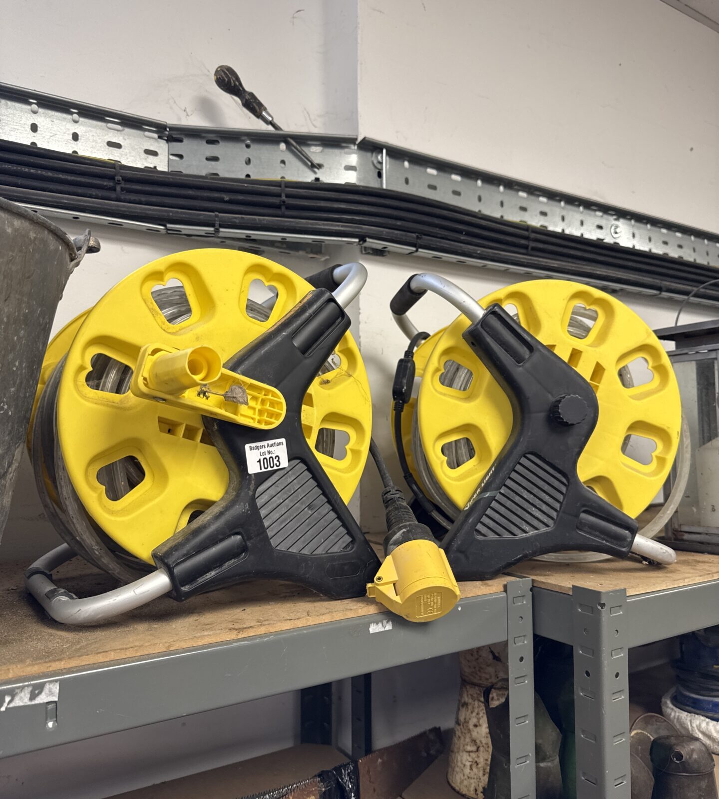 Two 110v viper-light led rope light reels - both working