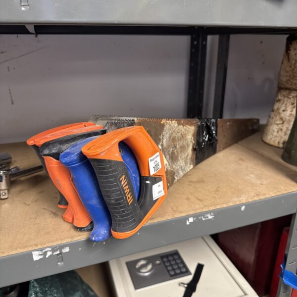 Five wood saws inc Irwin