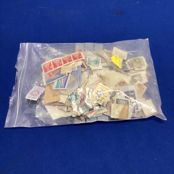 Bag of vintage stamps