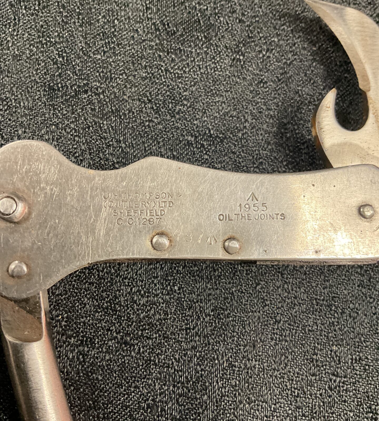 British Army Jack Knife dated 1955 - Image 2