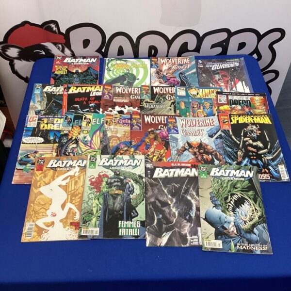 Quantity of DC, Marvel & 2000AD comics