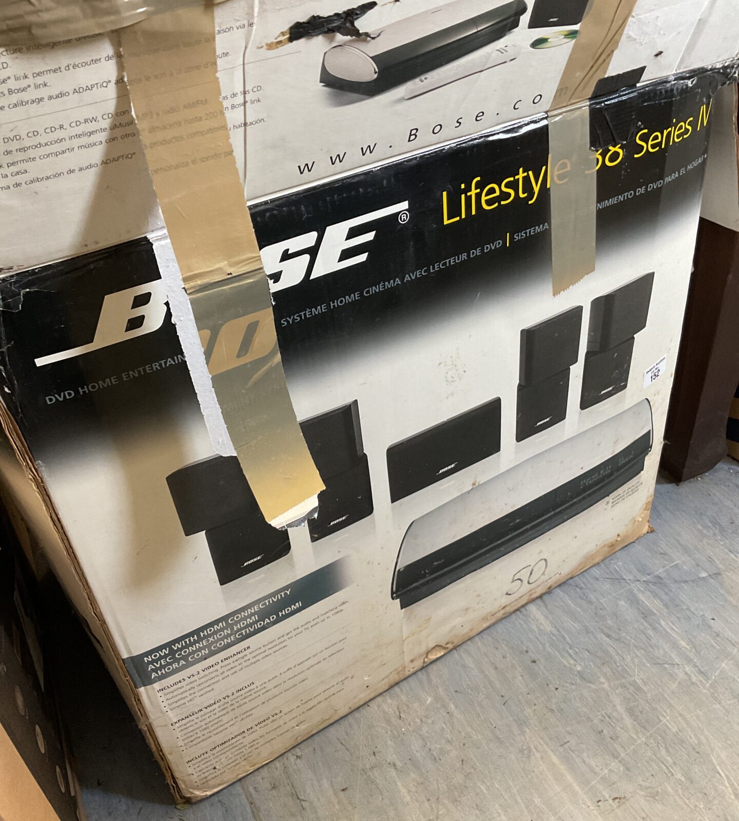 Bose lifestyle 38 series sound system