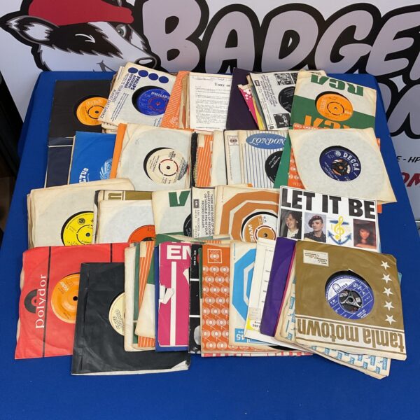 Selection of 7” single vinyl records