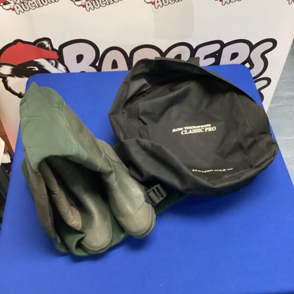 Set of ron thompson fishing waders