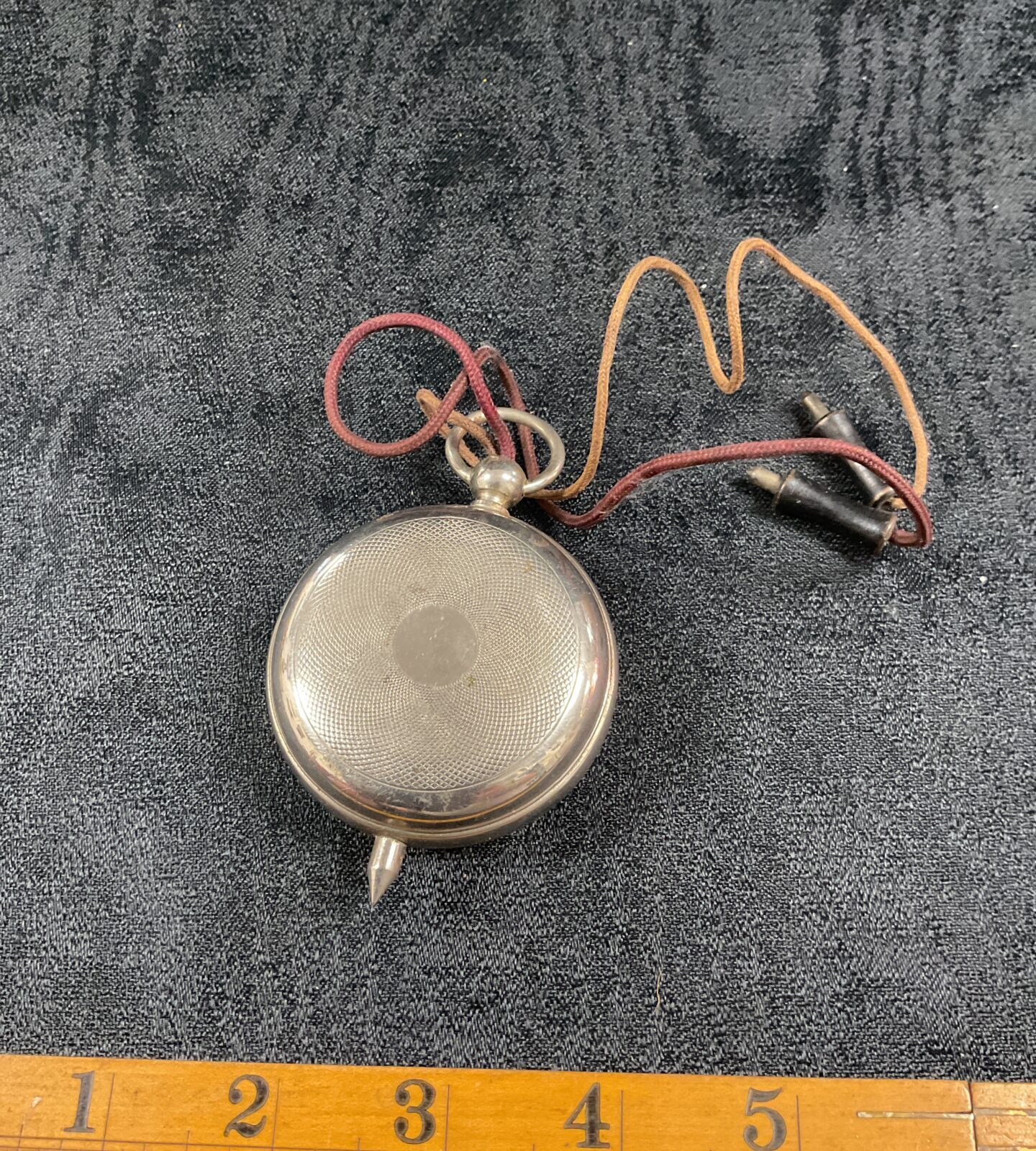 Vintage pocket watch style amp meter volt meter working - Image 2