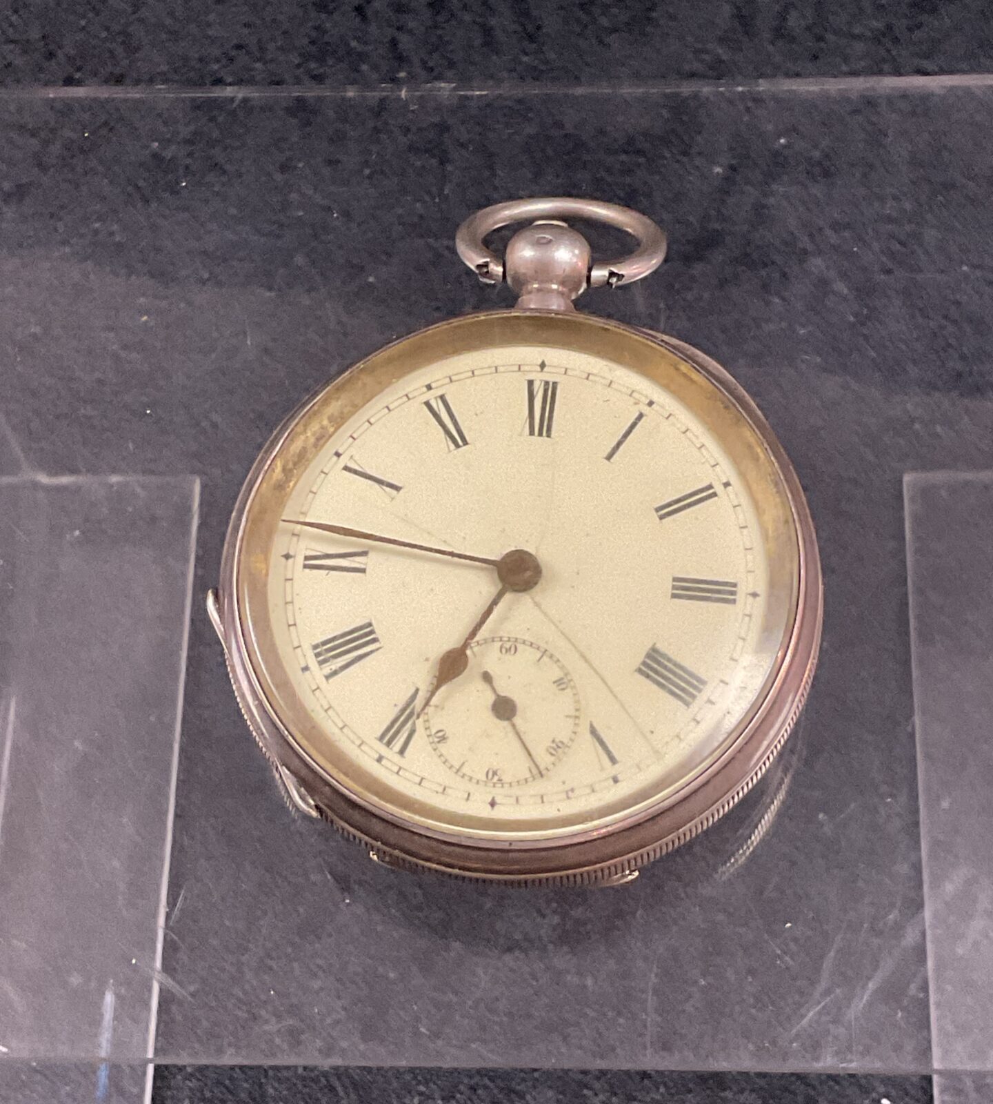 935 Silver Pocket Watch working 102.9g gross