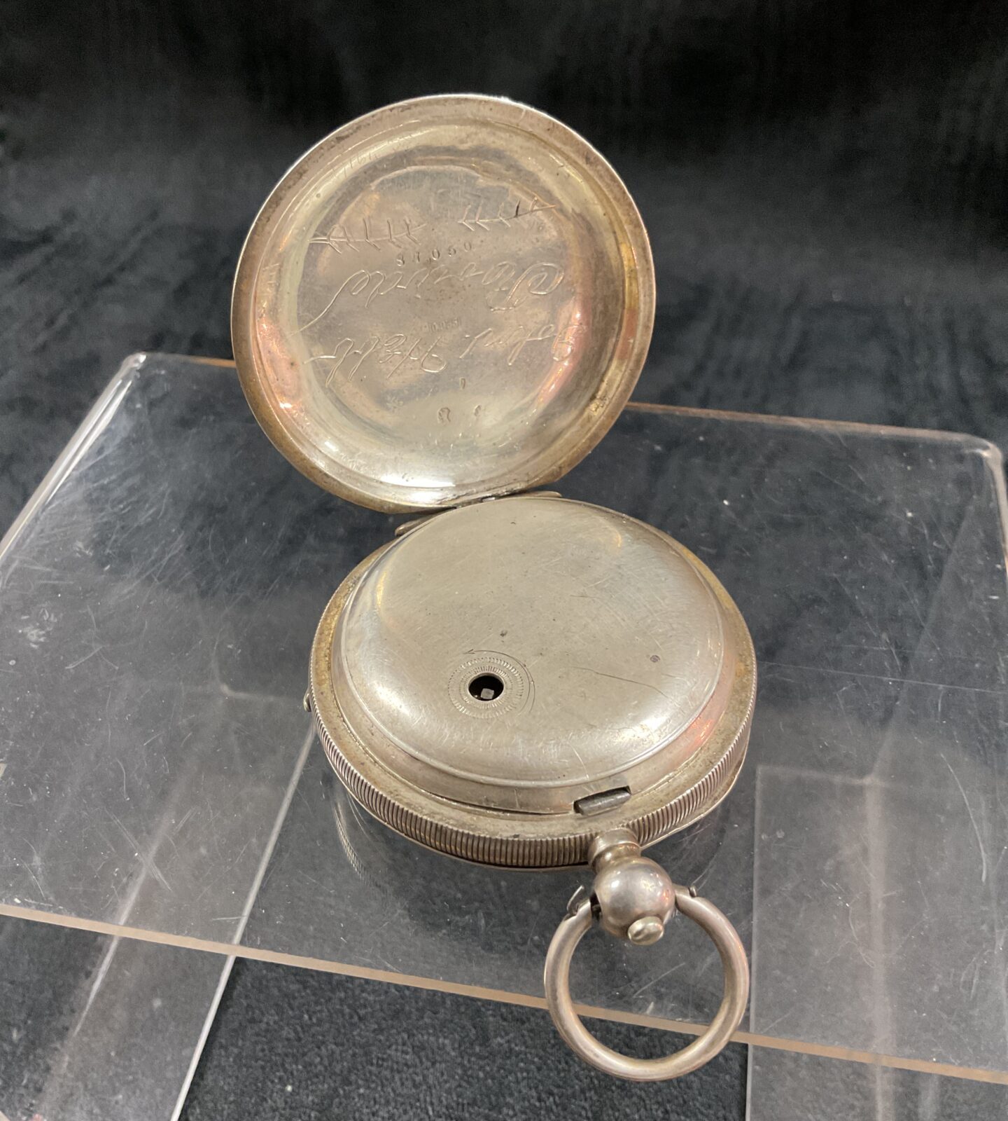 935 Silver Pocket Watch working 102.9g gross - Image 3