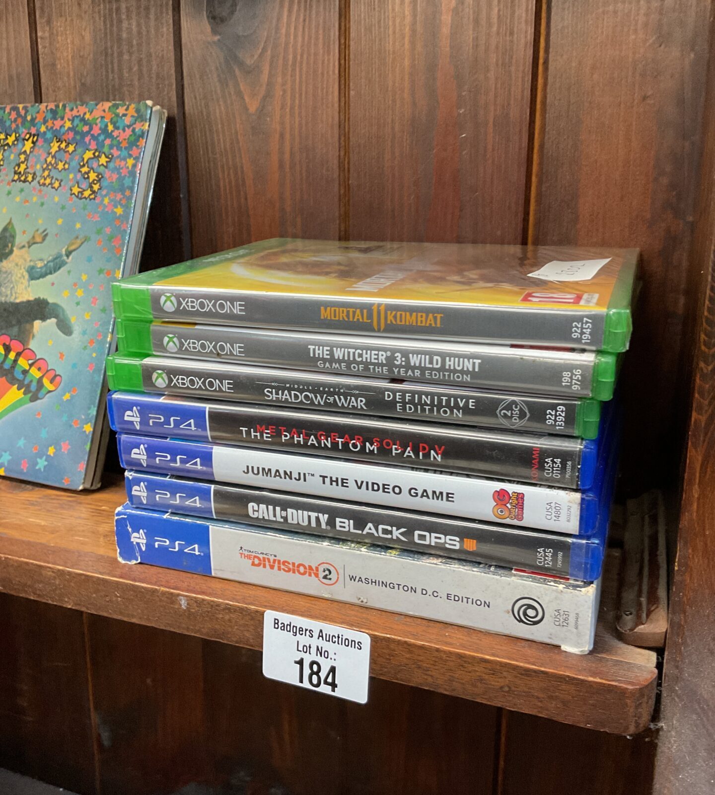 Selection of sony PlayStation 4 & xbox one games