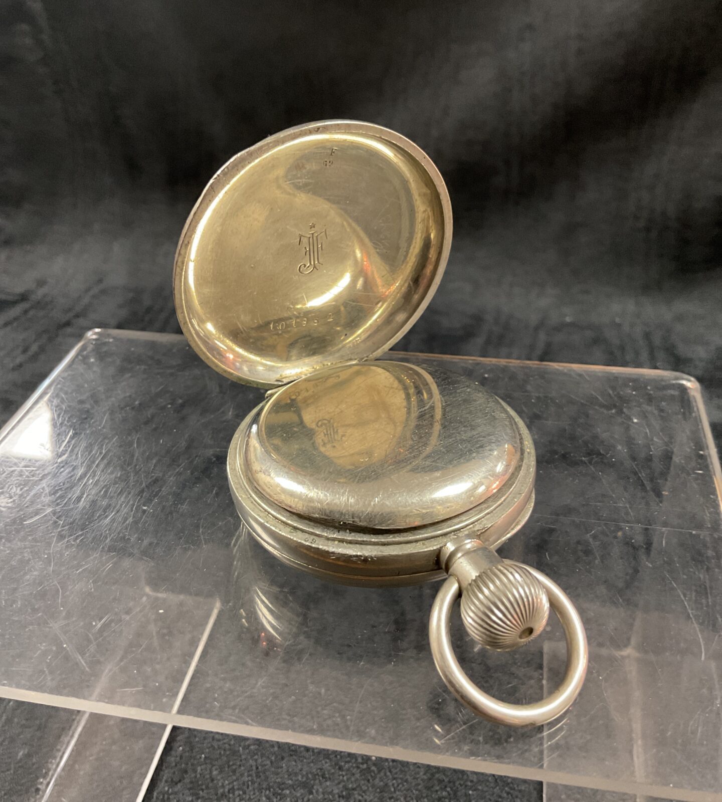 T Favre fallet St Imir Suisse railway regulator pocket watch - Image 3
