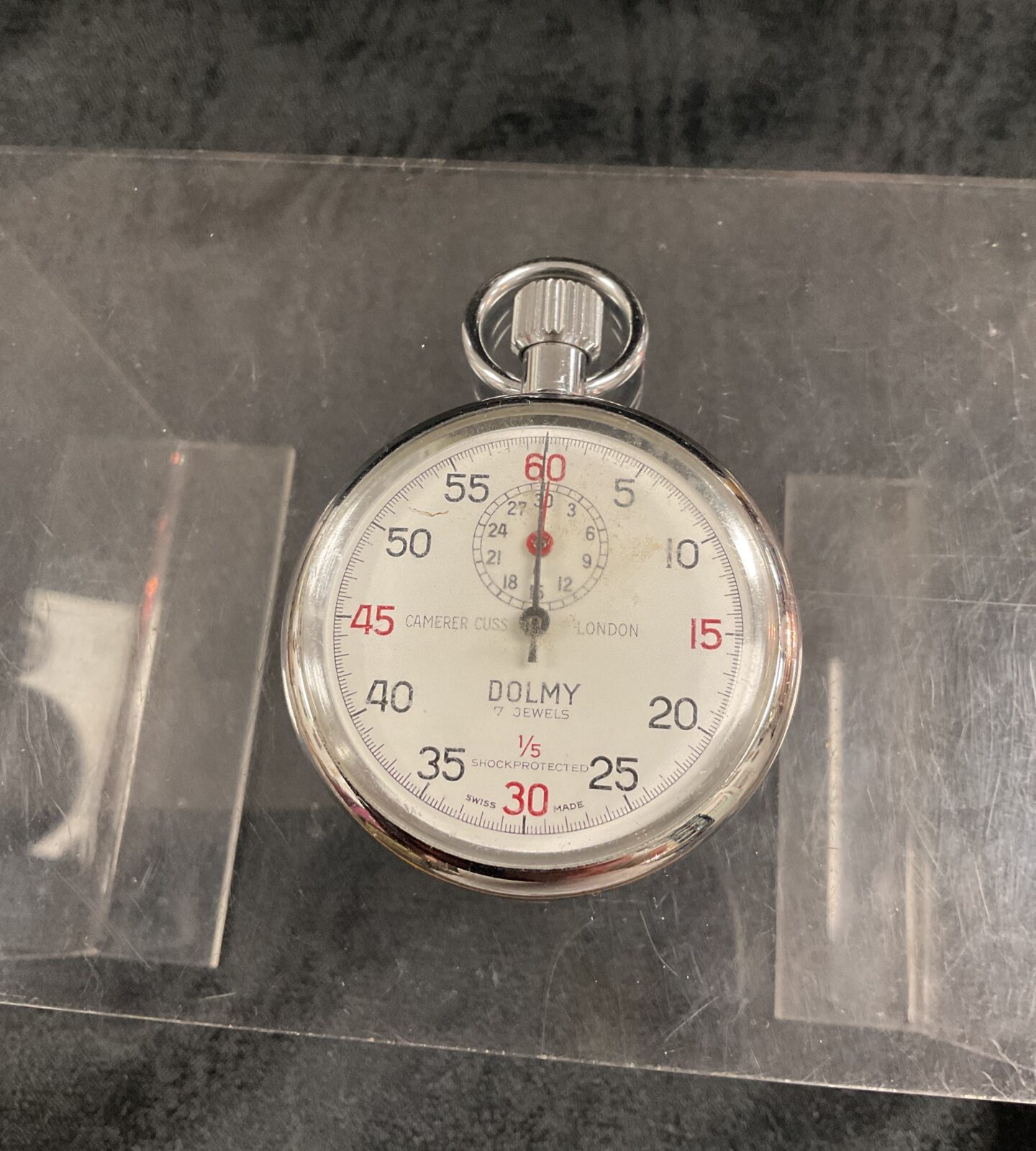 Caterer cuss London dolly stopwatch working