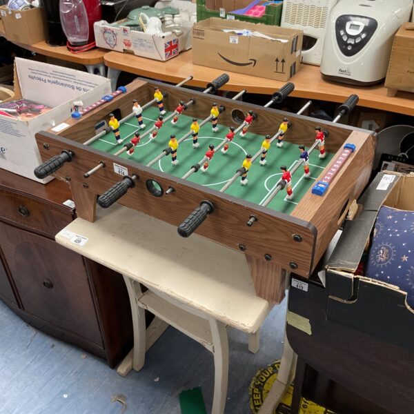Mini table top football game