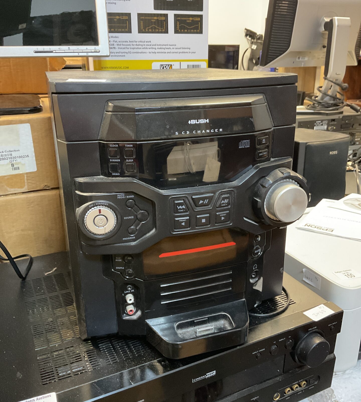Bush 5 cd changer hifi system