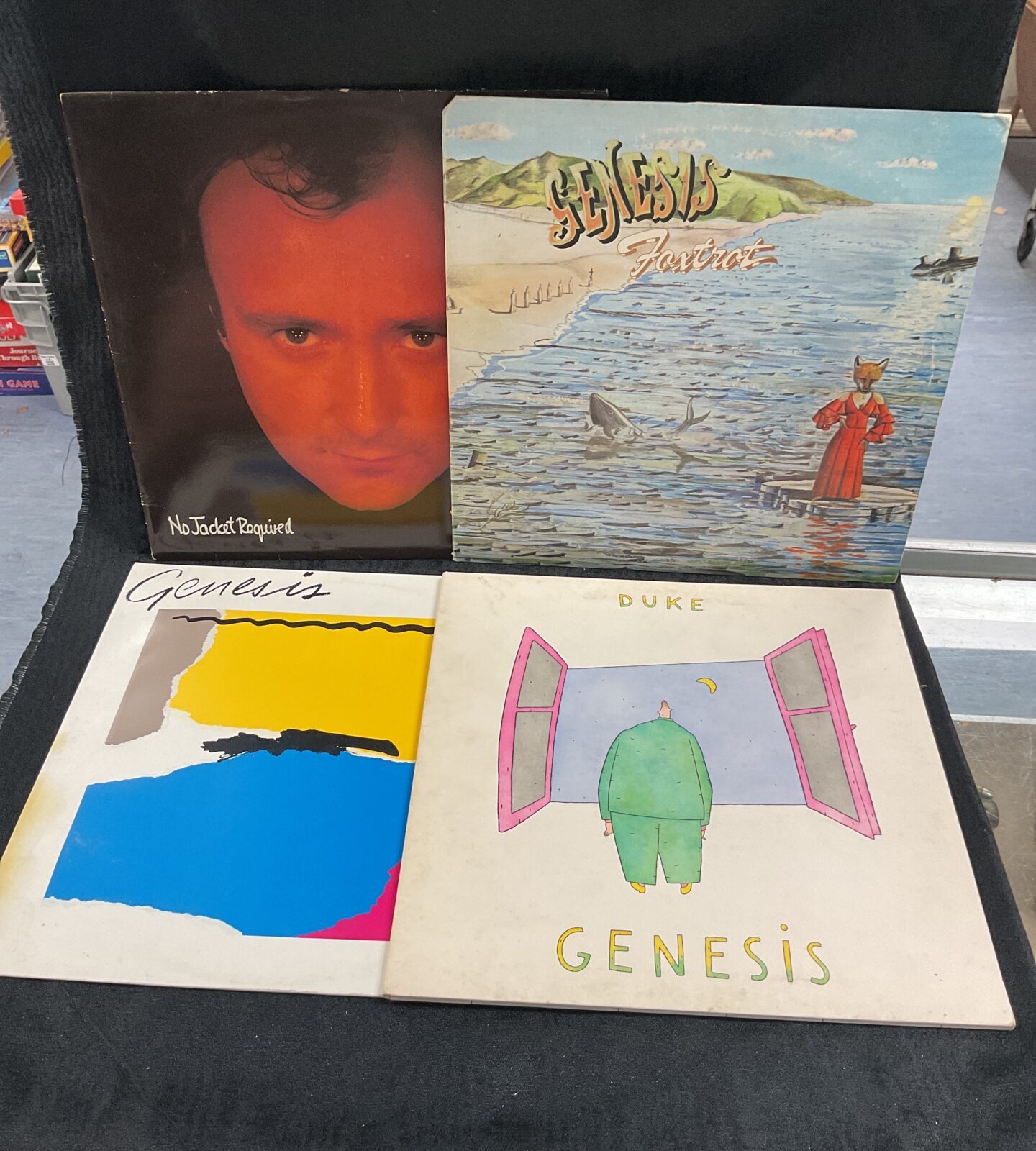 Four Genesis 12” Vynl Records