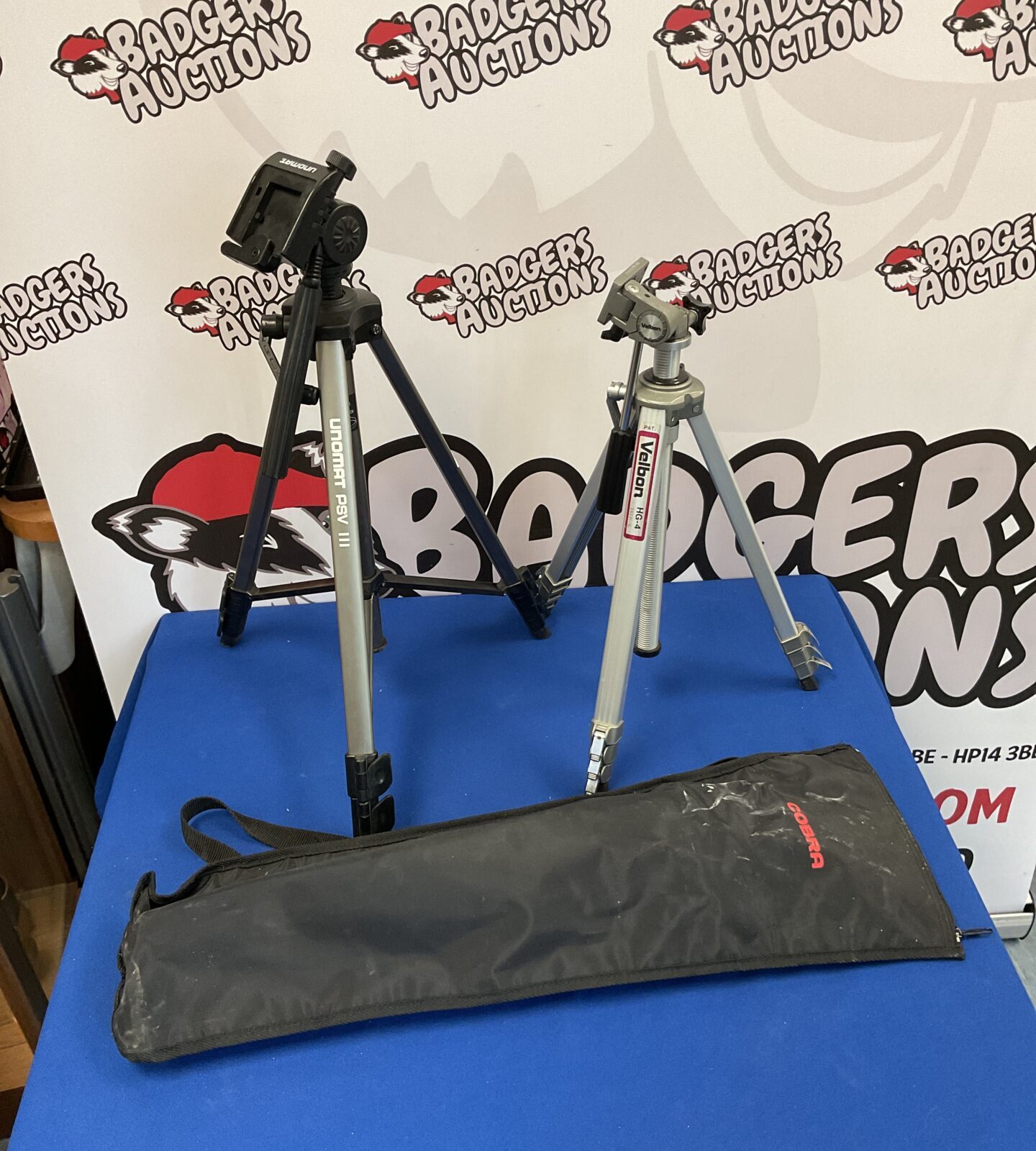 Velbon hg-4 Camera tripod & unimat psv 111