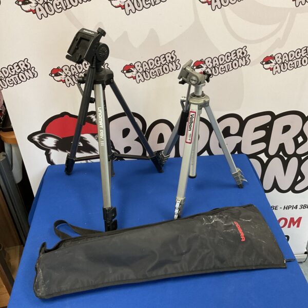 Velbon hg-4 Camera tripod & unimat psv 111