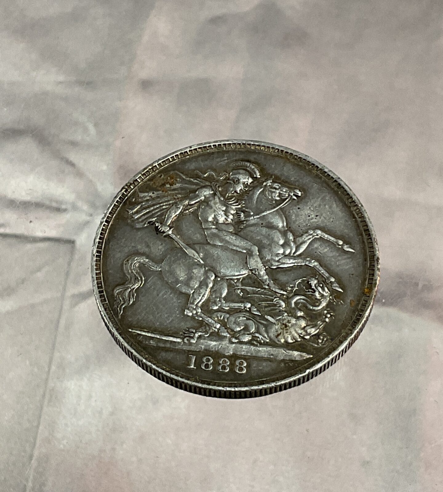 1888 Victoria Silver crown