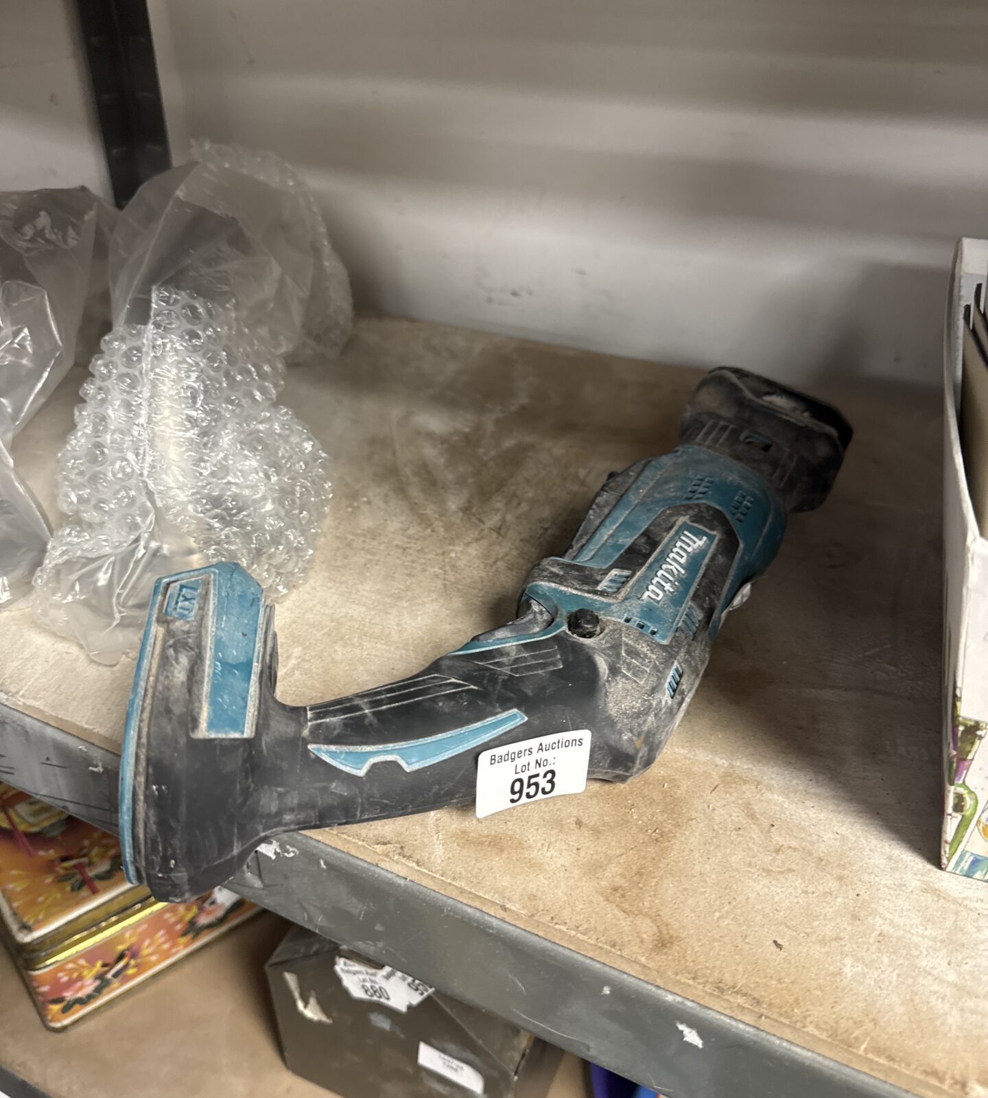 Makita djr183 mini reciprocating saw body only - working, needs blade