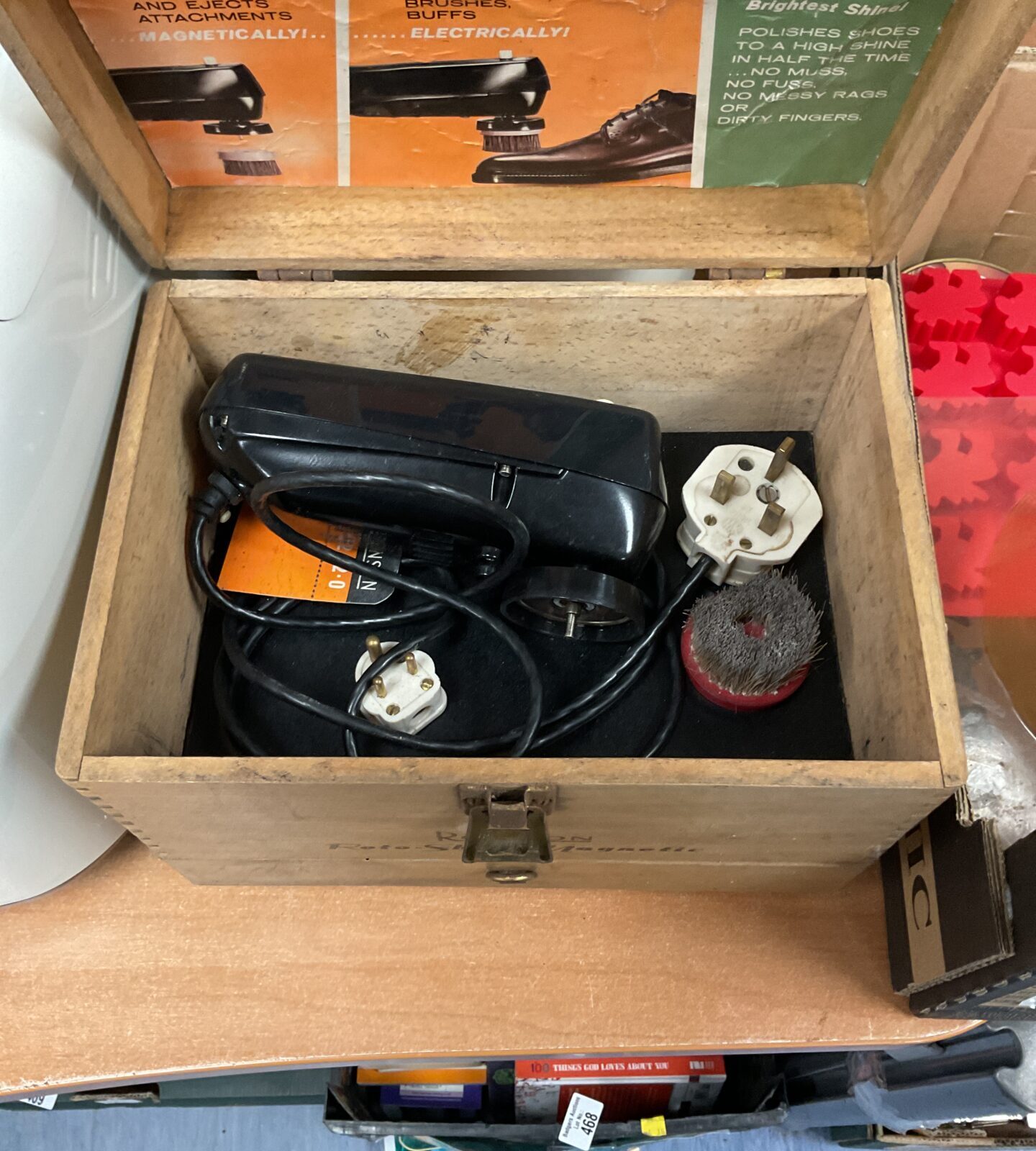 Ronson roto shine electric shoe polisher in box - Image 2