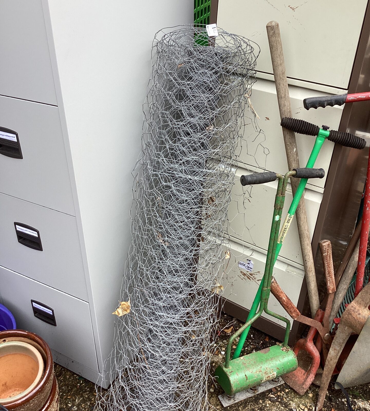 Roll of chicken wire