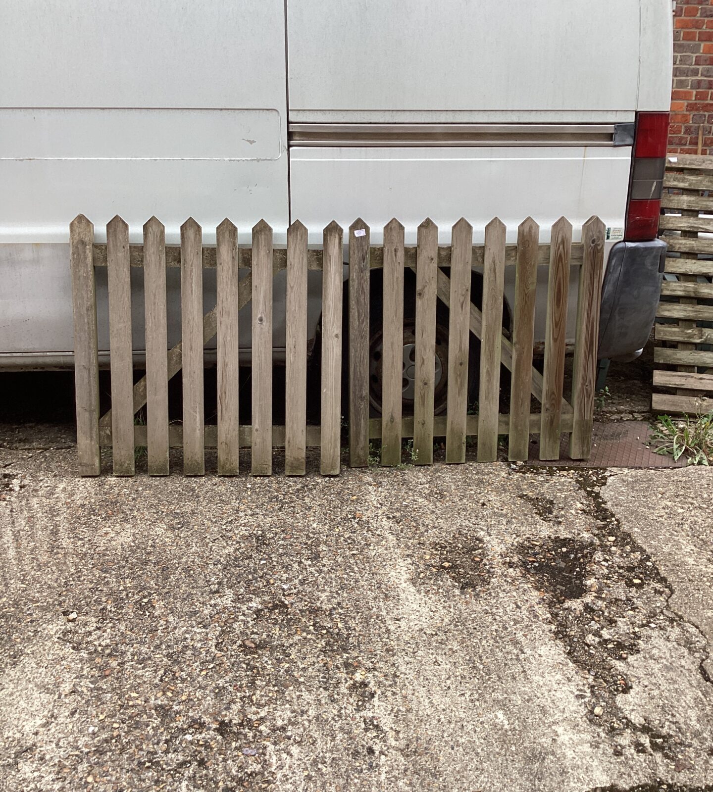 Set of Wooden Garden Gates 6’ in total length