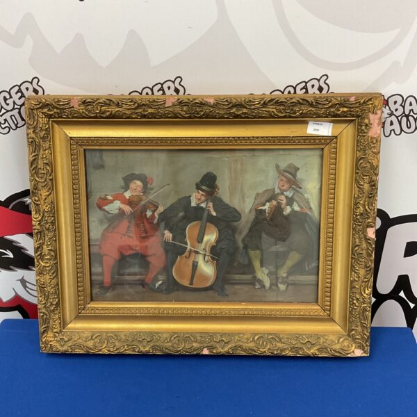 Vintage pears advertising print of the three cavaliers