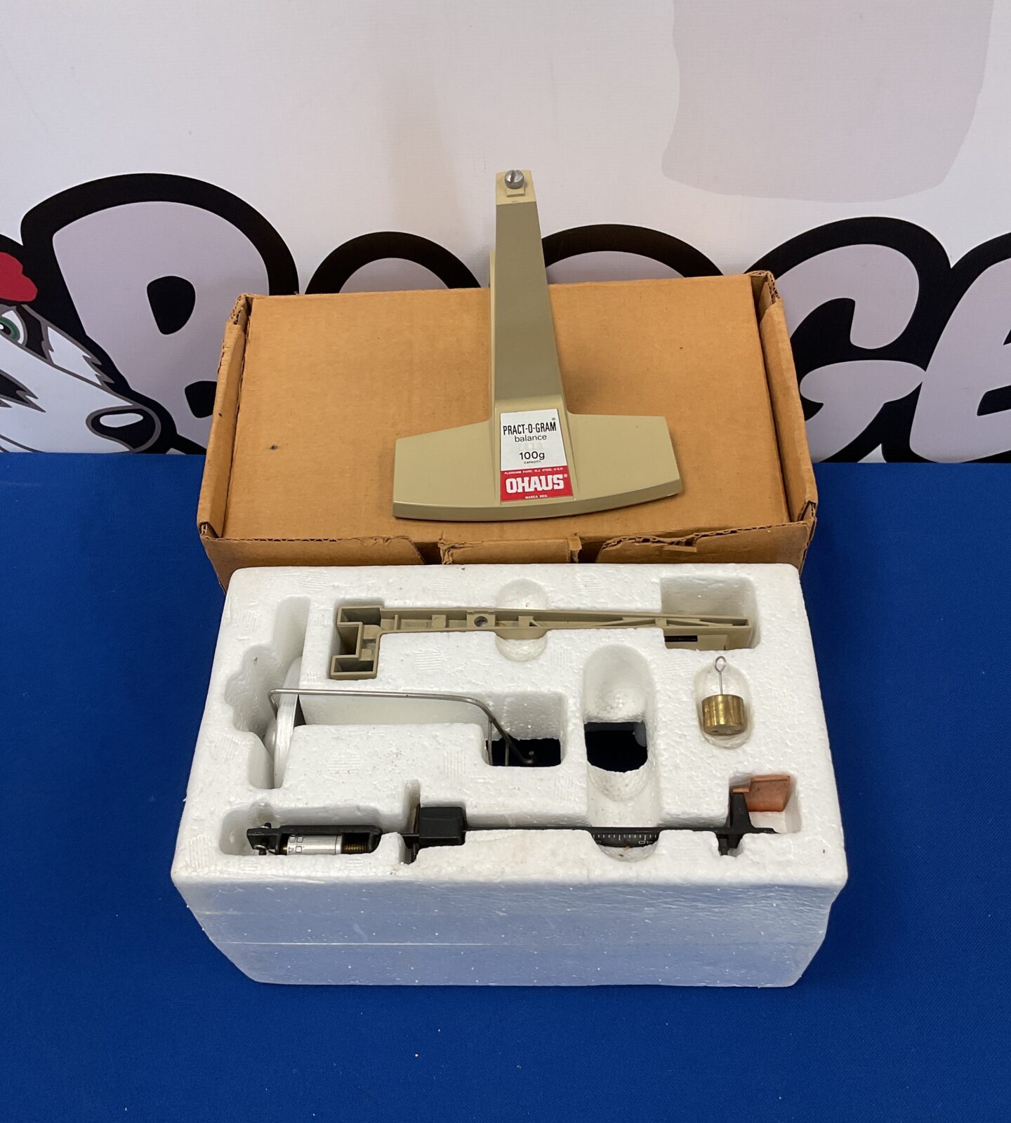 The open university ohaus practogram balance scales as new in box