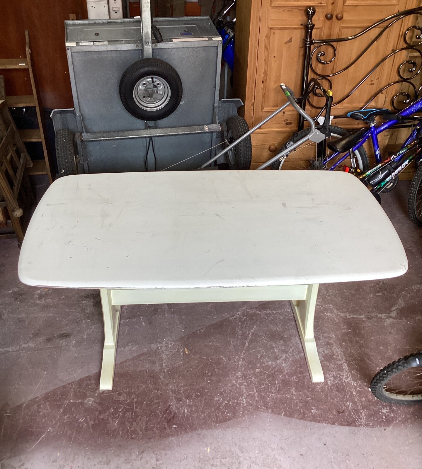 Shabby Chic Painted ercol Dining Room Table