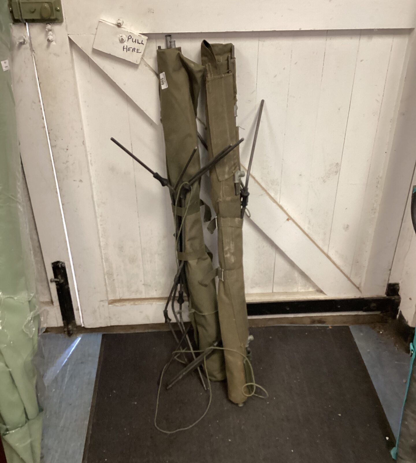 Military camp bed