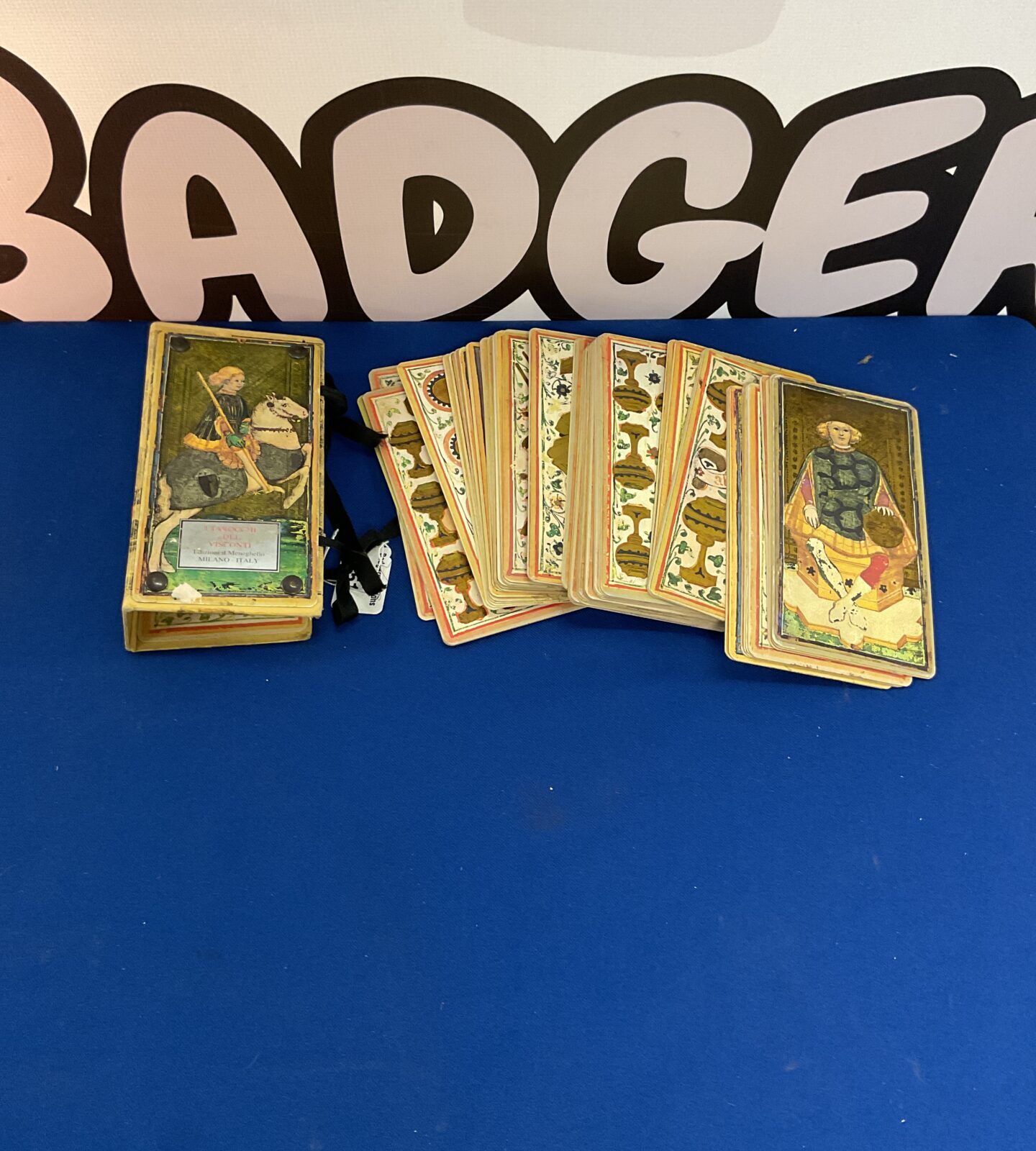 Vintage Itarocchi Del Visconti Edizioni Il Meneghello Milano Italy Tarot