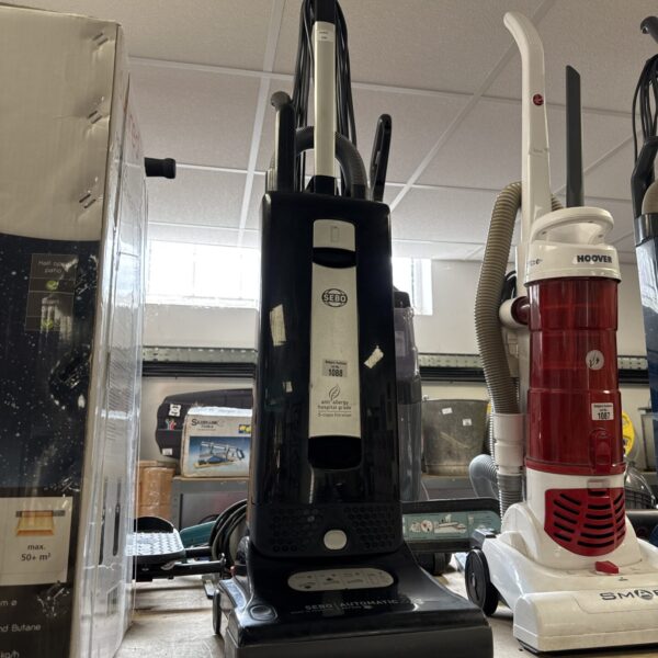 Sebo Automatic X4 cylinder vacuum cleaner in as-found condition.