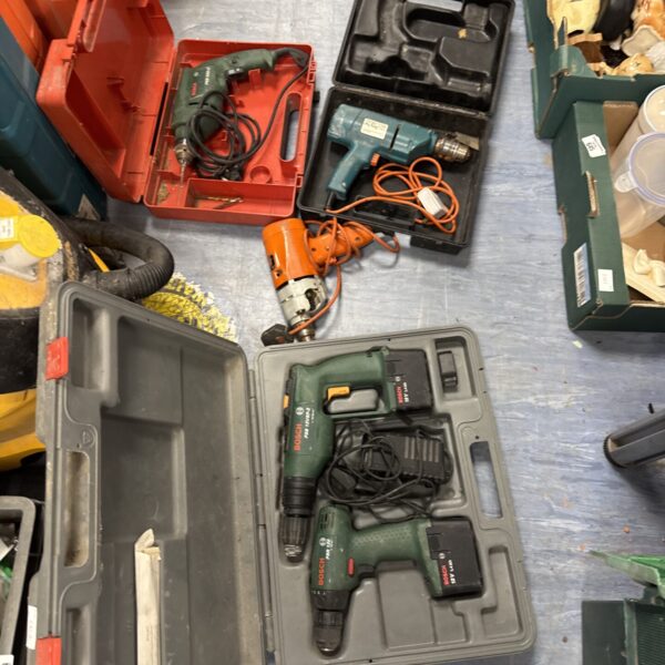 Four untested power tools inc Bosch